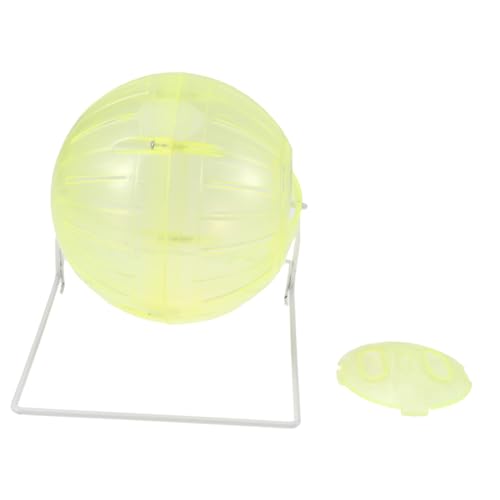 ARTSEWPLY in Eins Multifunktionaler Hamster Laufball mit Ständer Kleintier Übungskugel für Hamster Rennmäuse und Gerbils Sicherer und Metall Spielerische Aktivität für Kleine Haustiere Gelb ARTSEWPLY in Eins Multifunktionaler Hamster Laufball mit Ständer Kleintier Übungskugel für Hamster Rennmäuse und Gerbils Sicherer und Metall Spielerische Aktivität für Kleine Haustiere Gelb von ARTSEWPLY