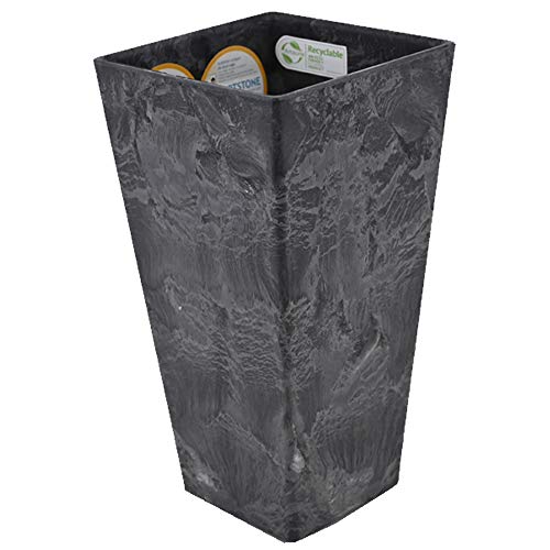 ARTSTONE Pflanztopf Ella Übertopf Vase Pflanzgefäß Pflanzkübel Drainagesystem H 26 cm von ARTSTONE