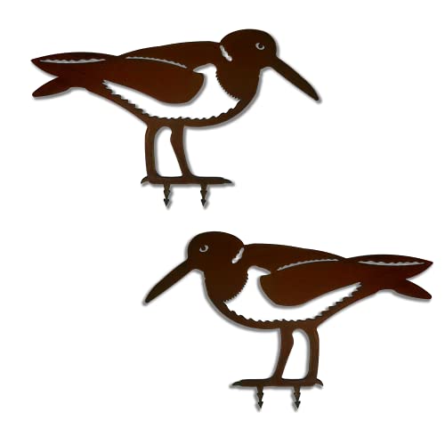ARTTEC Design Vogel/Austernfischer (2er Pack Rost) von ARTTEC Design