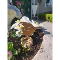 Rotkehlchen | Rostdeko Rotkehlchen | Rostdeko von ARTTECDesignShop