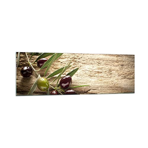 Panorama Bilder auf Glas 160x50cm Glasbild Oliv italien aroma diät Groß XXL Wanddeko Bild im Glas Schlafzimmer Küche Wandbilder Dekoration Wohnzimmer Modern Wand Kunstdruck Art GAB160x50-2420 Panorama Bilder auf Glas 160x50cm Glasbild Oliv italien aroma diät Groß XXL Wanddeko Bild im Glas Schlafzimmer Küche Wandbilder Dekoration Wohnzimmer Modern Wand Kunstdruck Art GAB160x50-2420 von ARTTOR