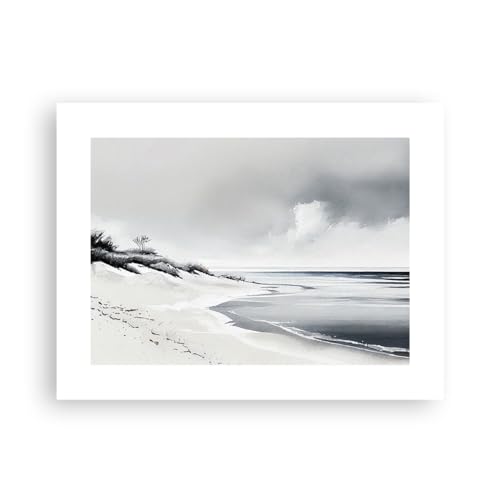 ARTTOR Poster ohne Rahmen Dünen Strand Ozean Deko 40x30cm Wandposter Art Prints Wandbilder Dekoration Wohnzimmer Schlafzimmer Küche Wanddeko Bild Wand Kunstdruck Modern Wall Art Decor P2XAA40x30-6005 von ARTTOR