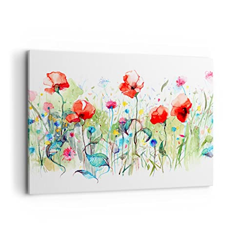 Wandbilder Dekoration Wohnzimmer Blumen Wiese Blatt Natur Bilder auf Leinwand 120x80cm Leinwandbild Schlafzimmer Küche Deko Wand Kunstdruck Art Groß XXL Wanddeko Bild Wall Decor Canvas AA120x80-3076 Wandbilder Dekoration Wohnzimmer Blumen Wiese Blatt Natur Bilder auf Leinwand 120x80cm Leinwandbild Schlafzimmer Küche Deko Wand Kunstdruck Art Groß XXL Wanddeko Bild Wall Decor Canvas AA120x80-3076 von ARTTOR