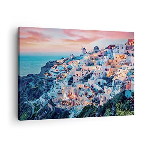Bilder auf Leinwand Santorini Griechenland anzeigen Leinwandbild 70x50cm Wandbilder Dekoration Wohnzimmer Schlafzimmer Küche Deko Klein Wanddeko Bild Wand Kunstdruck Art Wall Decor Canvas AA70x50-4784 Bilder auf Leinwand Santorini Griechenland anzeigen Leinwandbild 70x50cm Wandbilder Dekoration Wohnzimmer Schlafzimmer Küche Deko Klein Wanddeko Bild Wand Kunstdruck Art Wall Decor Canvas AA70x50-4784 von ARTTOR