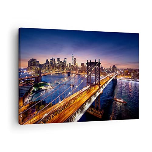 Bilder auf Leinwand Usa amerika new york manhattan Leinwandbild 70x50cm Wandbilder Dekoration Wohnzimmer Schlafzimmer Küche Deko Klein Wanddeko Bild Wand Kunstdruck Art Wall Decor Canvas AA70x50-2820 Bilder auf Leinwand Usa amerika new york manhattan Leinwandbild 70x50cm Wandbilder Dekoration Wohnzimmer Schlafzimmer Küche Deko Klein Wanddeko Bild Wand Kunstdruck Art Wall Decor Canvas AA70x50-2820 von ARTTOR