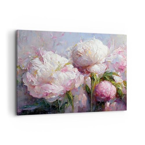 Bilder auf Leinwand 100x70cm Leinwandbild Blumen Pfingstrosen Klassizismus Groß Wanddeko Bild Schlafzimmer Deko Wandbilder Dekoration Wohnzimmer Wall Decor Canvas Wand Kunstdruck Art AA100x70-5975 Bilder auf Leinwand 100x70cm Leinwandbild Blumen Pfingstrosen Klassizismus Groß Wanddeko Bild Schlafzimmer Deko Wandbilder Dekoration Wohnzimmer Wall Decor Canvas Wand Kunstdruck Art AA100x70-5975 von ARTTOR