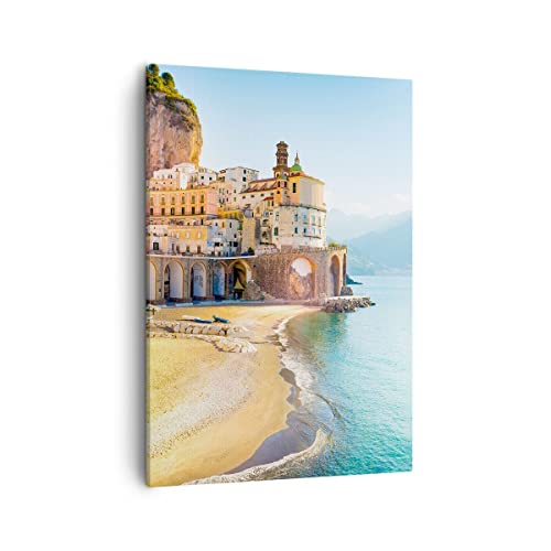 Bilder auf Leinwand Küste Amalfi Italien Leinwandbild mit Rahmen 50x70cm Wandbilder Dekoration Wohnzimmer Schlafzimmer Küche Deko Groß Wanddeko Bild Wand Kunstdruck Art Wall Decor Canvas PA50x70-5187 Bilder auf Leinwand Küste Amalfi Italien Leinwandbild mit Rahmen 50x70cm Wandbilder Dekoration Wohnzimmer Schlafzimmer Küche Deko Groß Wanddeko Bild Wand Kunstdruck Art Wall Decor Canvas PA50x70-5187 von ARTTOR