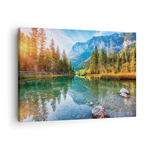 Bilder auf Leinwand Landschaft Berge Morgendämmerung Leinwandbild 70x50cm Wandbilder Dekoration Wohnzimmer Schlafzimmer Deko Klein Wanddeko Bild Wand Kunstdruck Art Wall Decor Canvas AA70x50-4456 Bilder auf Leinwand Landschaft Berge Morgendämmerung Leinwandbild 70x50cm Wandbilder Dekoration Wohnzimmer Schlafzimmer Deko Klein Wanddeko Bild Wand Kunstdruck Art Wall Decor Canvas AA70x50-4456 von ARTTOR