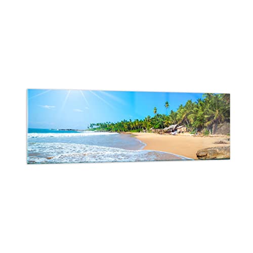 Panorama Bilder auf Glas 160x50cm Glasbild Insel Landschaft Maledivie Freiheit Groß XXL Wanddeko Schlafzimmer Küche Wandbilder Dekoration Wohnzimmer Modern Wand Kunstdruck Art GAB160x50-2391 Panorama Bilder auf Glas 160x50cm Glasbild Insel Landschaft Maledivie Freiheit Groß XXL Wanddeko Schlafzimmer Küche Wandbilder Dekoration Wohnzimmer Modern Wand Kunstdruck Art GAB160x50-2391 von ARTTOR