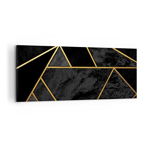 Panorama Bilder auf Leinwand 100x40cm Leinwandbild Abstraktion Gold Schwarz Groß Wanddeko Bild Schlafzimmer Küche Wandbilder Dekoration Wohnzimmer Wall Decor Canvas Wand Kunstdruck Art AB100x40-4358 Panorama Bilder auf Leinwand 100x40cm Leinwandbild Abstraktion Gold Schwarz Groß Wanddeko Bild Schlafzimmer Küche Wandbilder Dekoration Wohnzimmer Wall Decor Canvas Wand Kunstdruck Art AB100x40-4358 von ARTTOR