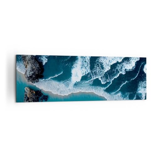 Panorama Bilder auf Leinwand 160x50cm Leinwandbild Cliff Meer Natur Groß XXL Wanddeko Bild Schlafzimmer Küche Wandbilder Dekoration Wohnzimmer Wall Decor Canvas Wand Kunstdruck Art AB160x50-6004 Panorama Bilder auf Leinwand 160x50cm Leinwandbild Cliff Meer Natur Groß XXL Wanddeko Bild Schlafzimmer Küche Wandbilder Dekoration Wohnzimmer Wall Decor Canvas Wand Kunstdruck Art AB160x50-6004 von ARTTOR