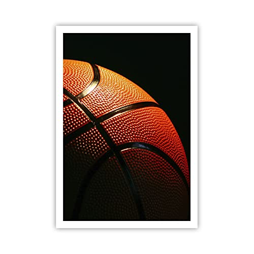 Poster ohne Rahmen Deko 70x100cm Basketball Spiel Sport Wandposter Art Prints Wanddeko Bild Wand Kunstdruck Wandbilder Dekoration Wohnzimmer Schlafzimmer Küche Modern Wall Art Decor - P2XPA70x100-2225 von ARTTOR