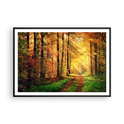 Poster Schwarzrahmen Deko 100x70cm Wald Baum Natur Wandposter Art Prints Wanddeko Bild Wand Kunstdruck Wandbilder Dekoration Wohnzimmer Schlafzimmer Küche Modern Wall Art Decor P2BAA100x70-3718 Poster Schwarzrahmen Deko 100x70cm Wald Baum Natur Wandposter Art Prints Wanddeko Bild Wand Kunstdruck Wandbilder Dekoration Wohnzimmer Schlafzimmer Küche Modern Wall Art Decor P2BAA100x70-3718 von ARTTOR