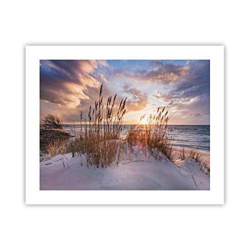 Poster ohne Rahmen Deko 50x40cm Westen auf der Strand Wandposter Art Prints Wanddeko Bild Wand Kunstdruck Wandbilder Dekoration Wohnzimmer Schlafzimmer Küche Modern Wall Art Decor P2XAA50x40-4710 von ARTTOR