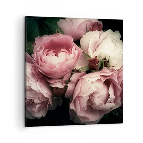 Wandbilder Dekoration Wohnzimmer Pfingstrose Blume Bilder auf Leinwand 50x50cm Leinwandbild mit Rahmen Schlafzimmer Küche Deko Wand Kunstdruck Art Klein Wanddeko Bild Wall Decor Canvas AC50x50-3930 Wandbilder Dekoration Wohnzimmer Pfingstrose Blume Bilder auf Leinwand 50x50cm Leinwandbild mit Rahmen Schlafzimmer Küche Deko Wand Kunstdruck Art Klein Wanddeko Bild Wall Decor Canvas AC50x50-3930 von ARTTOR