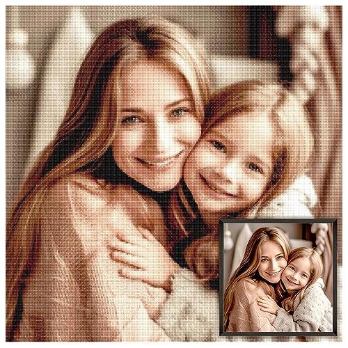 ARTULIO Diamond Painting Eigenes Foto - 30x40cm – 5D Diamant Painting Personalisiert von ARTULIO