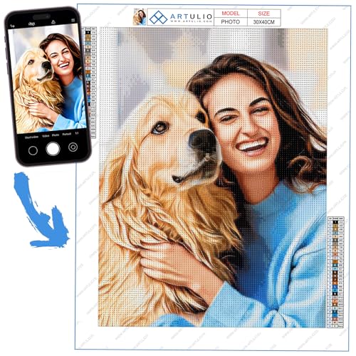 ARTULIO Diamond Painting Eigenes Foto – 60x40 cm – Diamond Painting Eigenes Bild ARTULIO Diamond Painting Eigenes Foto – 60x40 cm – Diamond Painting Eigenes Bild von ARTULIO