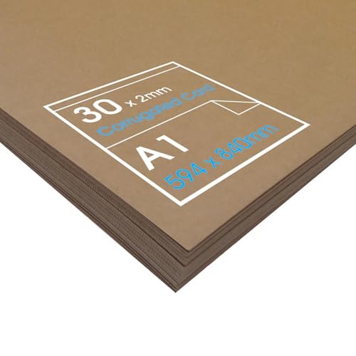 Artway Corrugated Card Wellpappe, Karton, braun von ARTWAY