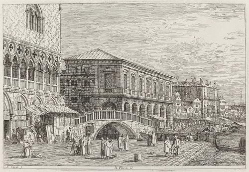ARTXLXXBN Bekannt Gemälde Fotodruck Malerei Poster Die Gegenwart von Canaletto Modem-Grafik für Wohnzimmerdekoration 60x90cm von ARTXLXXBN