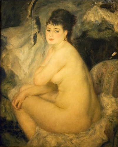 ARTXLXXBN Bekannt Gemälde Fotodruck Malerei Poster Frau Sitzt Auf Einer Couch Annan Von Pierre Auguste Renoir Modem-Grafik für Wohnzimmerdekoration 60x90cm ARTXLXXBN Bekannt Gemälde Fotodruck Malerei Poster Frau Sitzt Auf Einer Couch Annan Von Pierre Auguste Renoir Modem-Grafik für Wohnzimmerdekoration 60x90cm von ARTXLXXBN