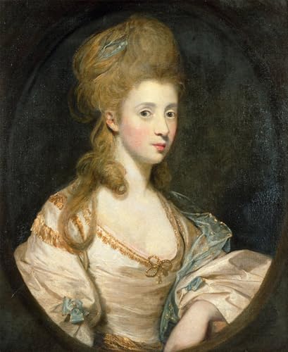 ARTXLXXBN Bekannt Gemälde Fotodruck Malerei Poster Porträt von Frau Musters von Joshua Reynolds Modem-Grafik für Wohnzimmerdekoration 60x90cm ARTXLXXBN Bekannt Gemälde Fotodruck Malerei Poster Porträt von Frau Musters von Joshua Reynolds Modem-Grafik für Wohnzimmerdekoration 60x90cm von ARTXLXXBN
