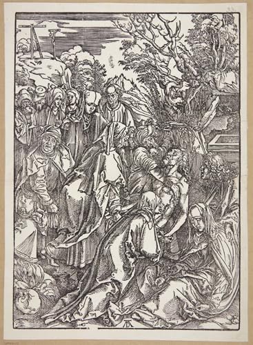 ARTXLXXBN Berühmte Gemälde Gemälde Fotodruck Malerei Poster Kreuzabnahme Christi Von Albrecht Dürer Modem-Grafik für Wohnzimmerdekoration 60x90cm von ARTXLXXBN