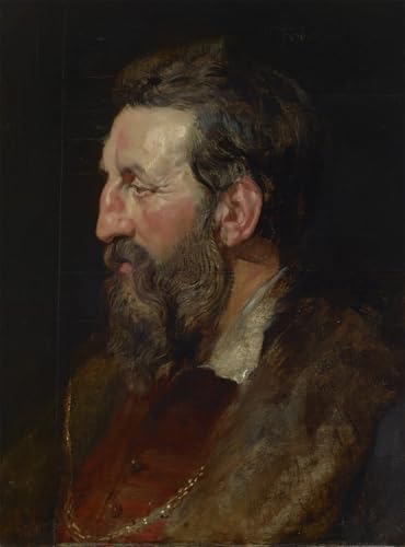 ARTXLXXBN Berühmte Gemälde Gemälde Fotodruck Malerei Poster Porträt Eines Mannes von peter paul rubens Modem-Grafik für Wohnzimmerdekoration 60x90cm von ARTXLXXBN