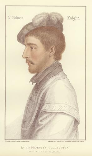 ARTXLXXBN Berühmte Gemälde Gemälde Fotodruck Malerei Poster Sir Nicholas Poins by Hans Holbein Der Jüngere Modem-Grafik für Wohnzimmerdekoration 60x90cm von ARTXLXXBN