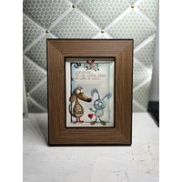 Lichterglanz - Handgemaltes Einzelstück Aquarellbild 20 X 25 cm Mit Spruch von ARTelierDorisARTmann