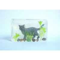 Designer-Seife Xxl-Seifenstück "Karthäuser Katze" Mit Geschenkservice-Option von ARTeriell