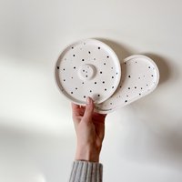 Deko Tablett | Platte Variationen in Gepunktetem Muster Räucherschale Punkte von ARTiCELS