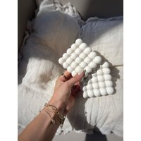 Glasuntersetzer "Bubbles" in Verschiedenen Varianten | Wohndeko Geschenke Zum Einzug Untersetzer Unterlage Deko Wohnen Unterteller von ARTiCELS