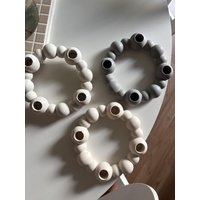 Kranz 20cm, Adventskranz, Für Stabkerzen, Advent, Weihnachten, Weihnachtliche Tischdeko, Runder Kranz, Handmade Aus Jesmonite Kranz 20cm, Adventskranz, Für Stabkerzen, Advent, Weihnachten, Weihnachtliche Tischdeko, Runder Kranz, Handmade Aus Jesmonite von ARTiCELS