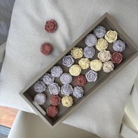 Kühlschrankmagnete Bunt | Blumen Magnet Geschenk Geschenkdeko Geschenkverpackung Mitbringsel Magnetwand Einweihungsgeschenk von ARTiCELS