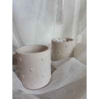 Runder Organizer Mit Herzen | Aufbewahrung Bad Zahnputzbecher Badezimmerablage Schreibtischorganizer Deko Wohndeko Herzbecher von ARTiCELS