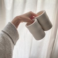 Vase | Stiftehalter Zahnputzbecher Badezimmerablage Schreibtischzubehör Schreibtischorganizer Deko Wohndeko Geschenk Einzug von ARTiCELS