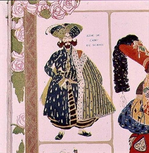 ARToPHIIU Kunstdruck Leinwand Leinwand Wand Kunst Malerei Wandkunst Aide De Camp des Schah-Bildes für Diaghilevs Produktion des Ballettplakats von Leon Bakst für Wanddekoration 60x90cm ARToPHIIU Kunstdruck Leinwand Leinwand Wand Kunst Malerei Wandkunst Aide De Camp des Schah-Bildes für Diaghilevs Produktion des Ballettplakats von Leon Bakst für Wanddekoration 60x90cm von ARToPHIIU