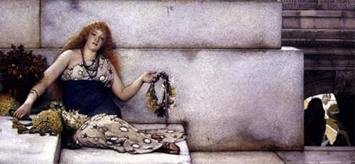 ARToPHIIU Kunstdruck Leinwand Leinwand Wand Kunst Malerei Wandkunst Auf den stufen des kapitols von lawrence alma tadema Grafti Leinwanddruck für Wanddekoration 60x90cm ARToPHIIU Kunstdruck Leinwand Leinwand Wand Kunst Malerei Wandkunst Auf den stufen des kapitols von lawrence alma tadema Grafti Leinwanddruck für Wanddekoration 60x90cm von ARToPHIIU