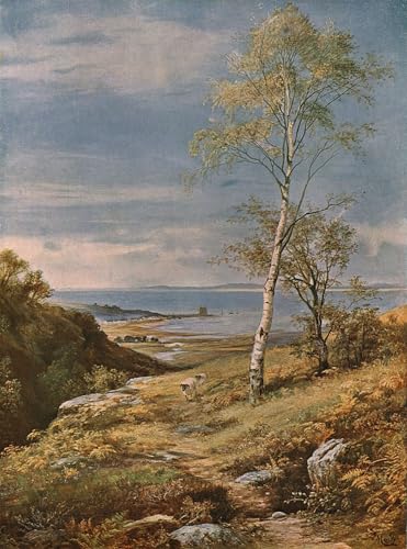 ARToPHIIU Kunstdruck Leinwand Leinwand Wand Kunst Malerei Wandkunst Herbst auf der Isle of Arran von Macwhirter Grafti Leinwanddruck für Wanddekoration 60x90cm ARToPHIIU Kunstdruck Leinwand Leinwand Wand Kunst Malerei Wandkunst Herbst auf der Isle of Arran von Macwhirter Grafti Leinwanddruck für Wanddekoration 60x90cm von ARToPHIIU