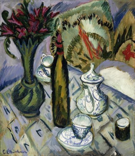 ARToPHIIU Modern Wandbilder Poster Wandbilder Leinwand Bilder Druck Blühende Bäume Iv von Ernst Ludwig Kirchner Leinwand Ölgemälde für Office Home Decor 60x90cm ARToPHIIU Modern Wandbilder Poster Wandbilder Leinwand Bilder Druck Blühende Bäume Iv von Ernst Ludwig Kirchner Leinwand Ölgemälde für Office Home Decor 60x90cm von ARToPHIIU