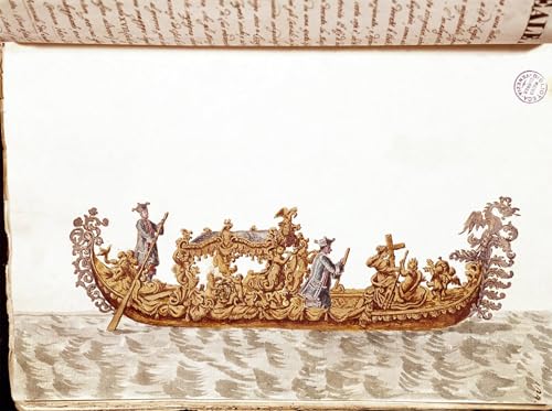 ARToPHIIU Wandkunst Dekorative Gemalde Kunst Poster Leinwanddruck Malerei eine königliche Gondel von Jan Van Grevenbroeck Leinwand Druck für Heimtextilien 60x90cm von ARToPHIIU