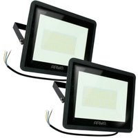 2er Set LED Strahler ATRIA 100W SCHWARZ Eq 800W IP66 Outdoor Farbtemperatur: Kaltes Weiß 6000K 2er Set LED Strahler ATRIA 100W SCHWARZ Eq 800W IP66 Outdoor Farbtemperatur: Kaltes Weiß 6000K von ARUM LIGHTING