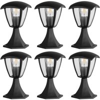 Arum Lighting - Satz von 6 Außenpollern alicante für den Garten Schwarzer E27-Sockel Arum Lighting - Satz von 6 Außenpollern alicante für den Garten Schwarzer E27-Sockel von ARUM LIGHTING