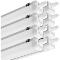 Arum Lighting - Satz von 8 wasserdichten LED-Streifen Panama 120 cm 40 w IP65 miteinander verbindbar Farbtemperatur: Kaltes Weiß 6000K Arum Lighting - Satz von 8 wasserdichten LED-Streifen Panama 120 cm 40 w IP65 miteinander verbindbar Farbtemperatur: Kaltes Weiß 6000K von ARUM LIGHTING