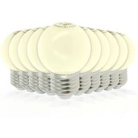 Set mit 10 warmweißen LED-Lampen 1 Watt (entspricht 10 Watt) Guinguette E27 Garland von ARUM LIGHTING