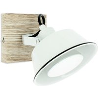 Arum Lighting - ridley White Wandleuchte mit warmweißer LED-Lampe GU10 von ARUM LIGHTING
