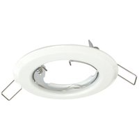 Feste Unterstützung GU10 / MR16 Rund 81mm Weiß Feste Unterstützung GU10 / MR16 Rund 81mm Weiß von ARUM LIGHTING