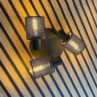 Arum Lighting - Industrielle Deckenleuchte chicago E27 3 Köpfe Arum Lighting - Industrielle Deckenleuchte chicago E27 3 Köpfe von ARUM LIGHTING