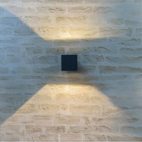 Arum Lighting - LED-Wandleuchte 6W Eq 60W Außen cordoba IP65 Farbtemperatur: Warmweiß 3000K von ARUM LIGHTING