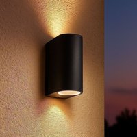 Arum Lighting - monica zweistrahlige schwarze Außenwandleuchte GU10 IP54 Arum Lighting - monica zweistrahlige schwarze Außenwandleuchte GU10 IP54 von ARUM LIGHTING